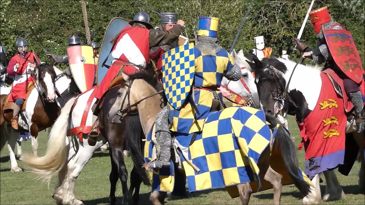 Battle of Evesham medieval reenactment - 2025