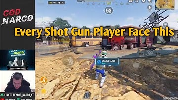 CoD Narco Reaction On This Bug Of Shot Gun | Every Shot Gun Player Face This Problem