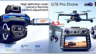 2026 New GT8 Drone GPS 8K Professional HD 360° Dual Cameras 5G WIFI Brushless Motors