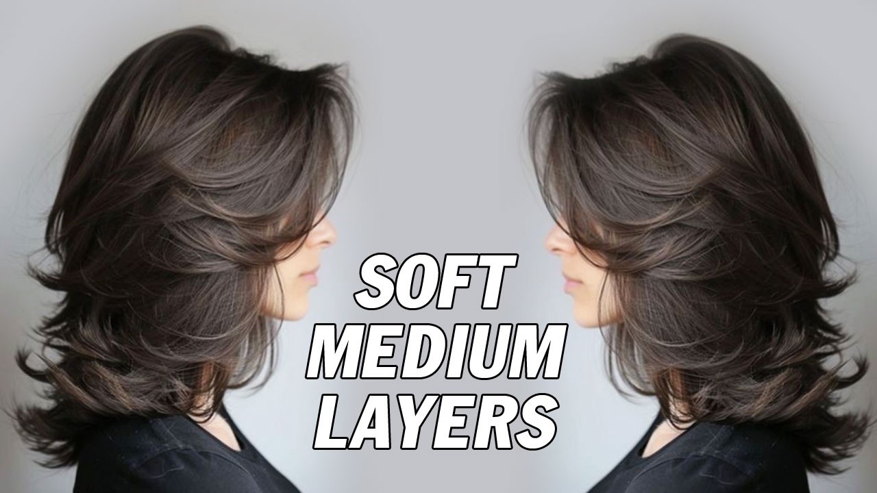 How to Cut a Perfect Medium Layers | Modern Medium Haircut With Curly Hair (Step-by-Step)