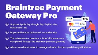 PrestaShop BrainTree Payment Gateway PRO (v. 1.7)