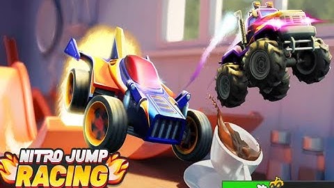 NITRO JUMP RACING - Gameplay Walkthrough Part 2 iOS / Android - Race Fast Cars! PvP game