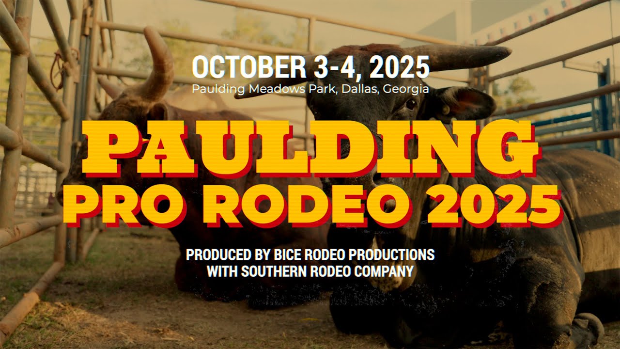 Paulding Pro Rodeo 2025 - Bice Rodeo Productions