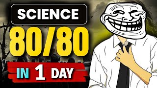 Class 10th : How to score 80/80 in Science 🔥 | Full Domination Plan