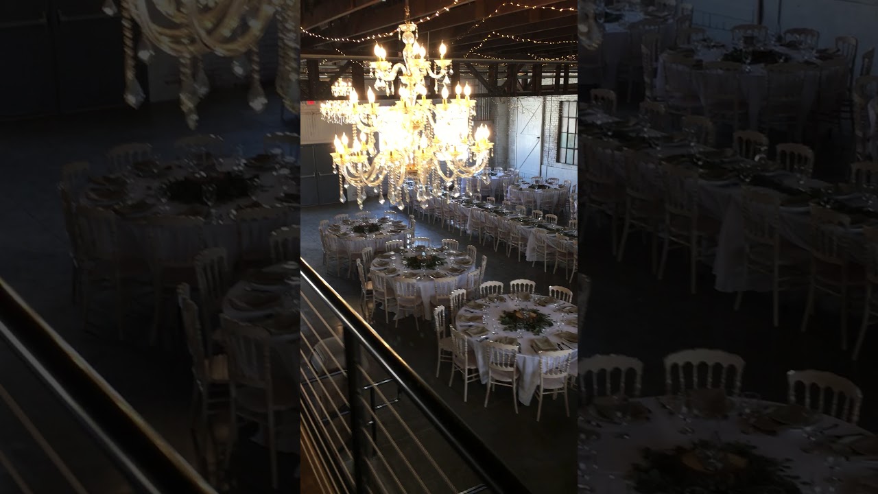 Wedding and Reception Brick Ballroom
