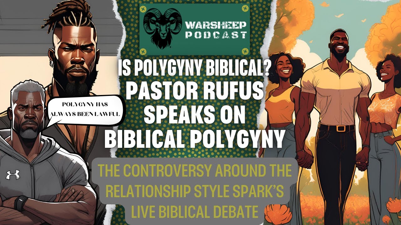 CONTROVERSY sparks live DEBATE on biblical POLYGYNY | Pastor Rufus ...