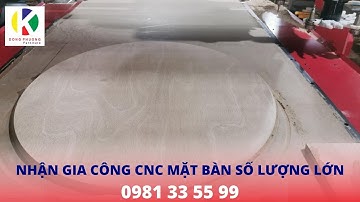 Nhận Gia Công Cắt CNC Mặt Bàn Theo Mẫu | Cắt CNC Số Lượng Lớn Tại Bình Dương, Đồng Nai, HCM