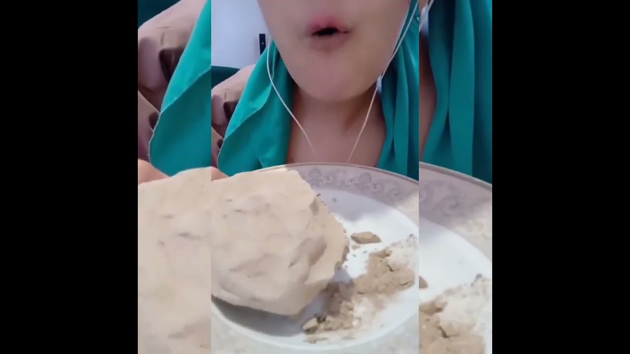 SWALLOW CLAY TURKESTAN CLASSIC. ASMR. MUKBANG. Ем глину Туркестан классик