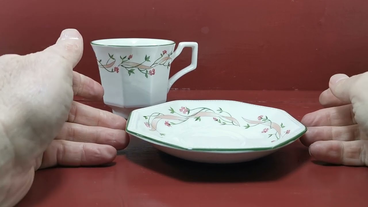 Johnson Brothers China Eternal Beau Tea Cup & Saucer