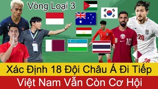 🛑Xác Định 18 Đội Đi Tiếp Vào Vòng Loại 3 World Cup 2026 | VIỆT NAM Vẫn Còn Cơ Hội, Chờ HLV Mới