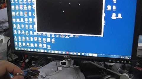 Wiimote IR camera viewing two and three LEDs