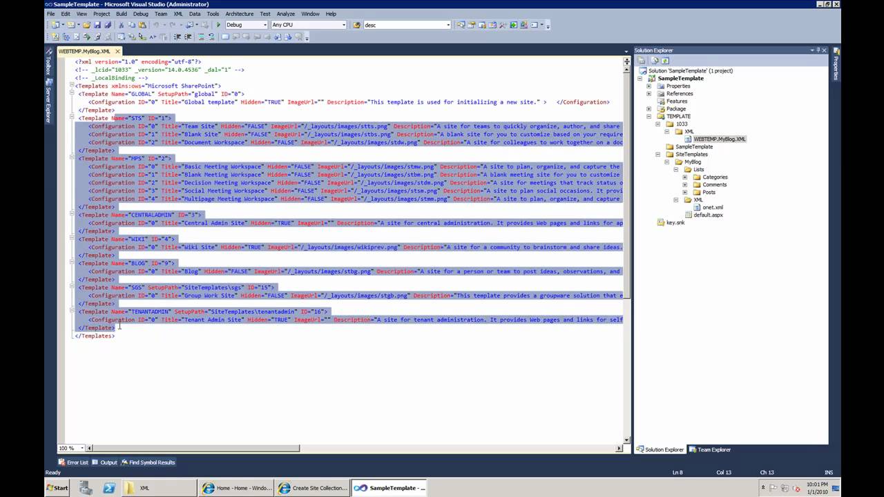 creating sharepoint 2010 site templates with modified look using xsl site templates in sharepoint 2010