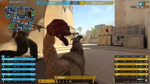 m0NESY Demo ( 18-13 ) Falcons vs MOUZ ( MIRAGE ) POV | StarLadder Budapest Major 2025