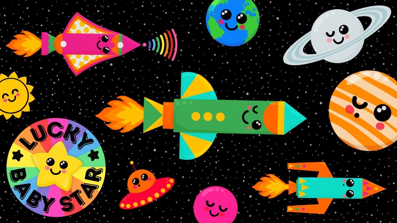 🚀 To the Stars We Go! 🌍 Baby Sensory Space Rocket Party with Dancing ...