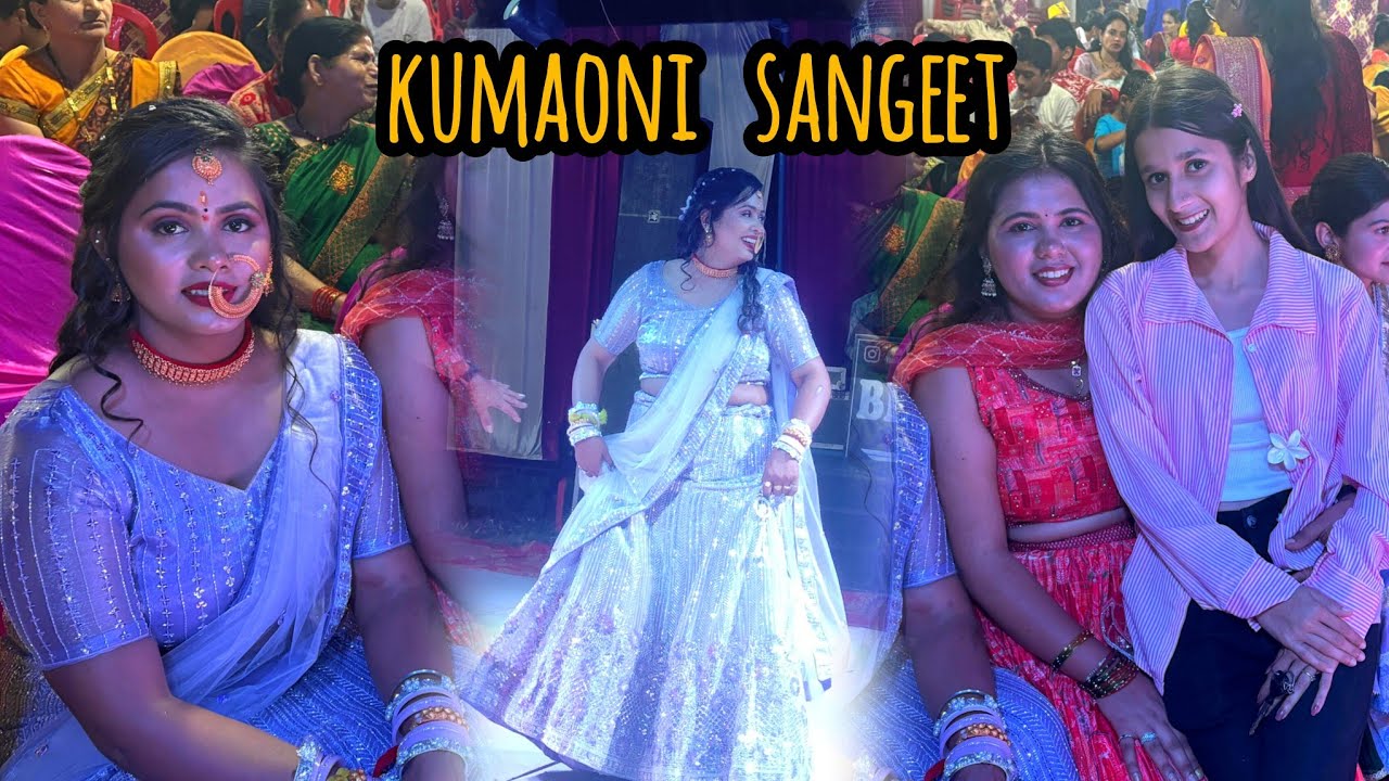 Kumaoni Mahila Sangeet ❤| Dulhan ka Khubsurat dance💃| himanshipunethavlogs