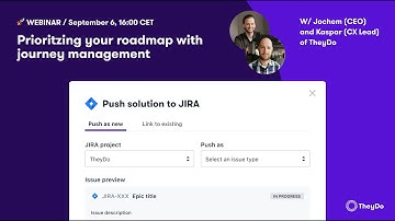 Redefining Journey Management - Prioritizing your roadmap
