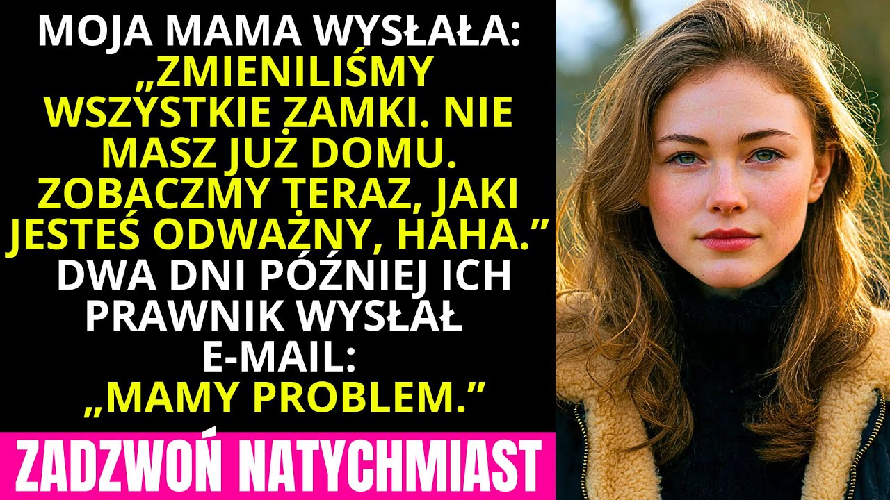 MAMA POWIEDZIAŁA, ŻE NIE MAM PRAWA DO DOMU — WIĘC LEGALNIE UZYSKAŁEM POŁOWĘ NIERUCHOMOŚCI