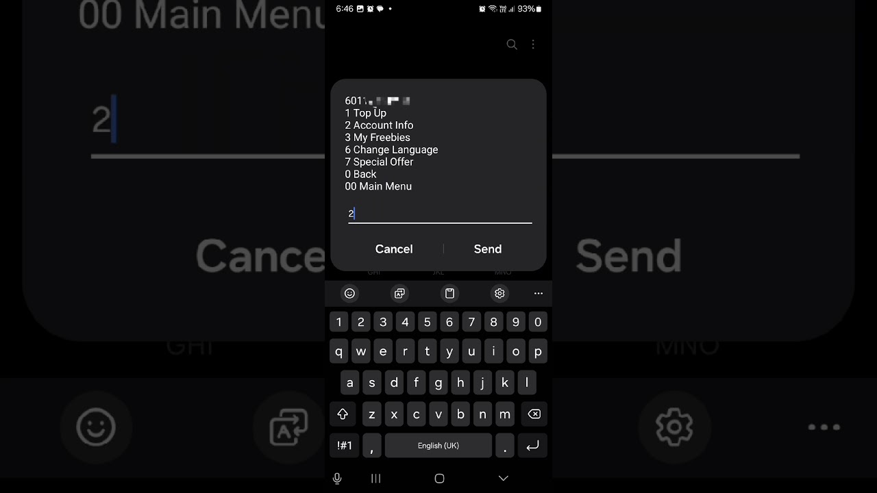 U Mobile, Extend Account Validity
