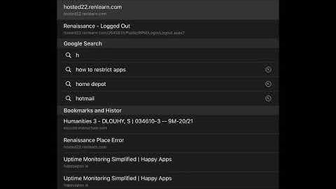 Device Readiness for MAP testing using Safari on IPad.