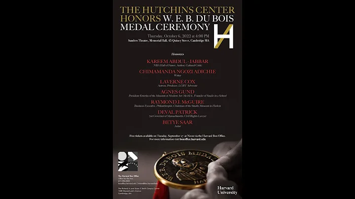 The Hutchins Center Honors presents the 2022 W. E....