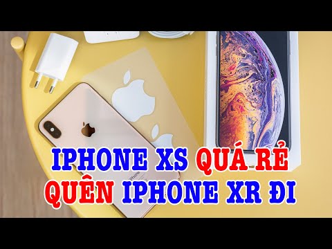 Tư vấn điện thoại iPhone XS 256GB GIÁ CỰC NGON, quên XR và iPhone X đi