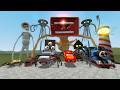 Monster Battle: BUS EATER, HOUSE HEAD, CAR EATER, MEGAHORN, THOMAS TRAIN, LIGHTHOUSE in Garry's Mod