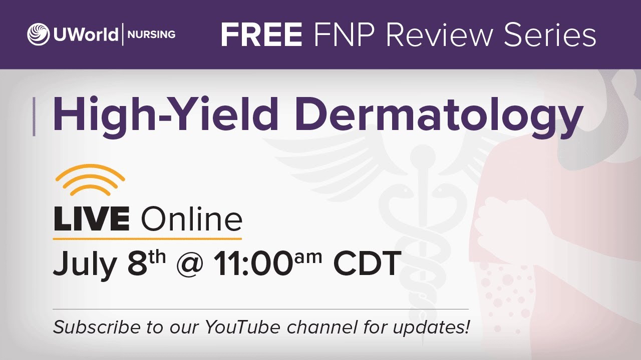 FNP Live Review HighYield Dermatology YouTube