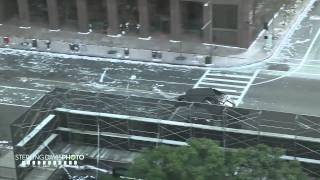 The Batwing From The Dark Knight Rises Rehearsal For Pyro Scene Close Up Of It Moving