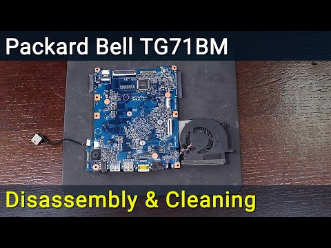 Video: Een Packard Bell BG45-laptop Demonteren