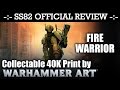 FIRE WARRIOR Warhammer Art Review by StrikingScorpion82