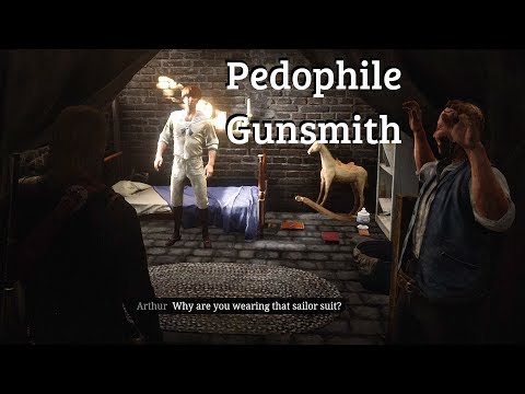 Red Dead Redemption 2 - Saving Kid Held Captive By Pedo Gun Store Owner