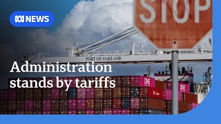 Trump Administration stands by tariffs despite stock crash, global outcry | ABC NEWS