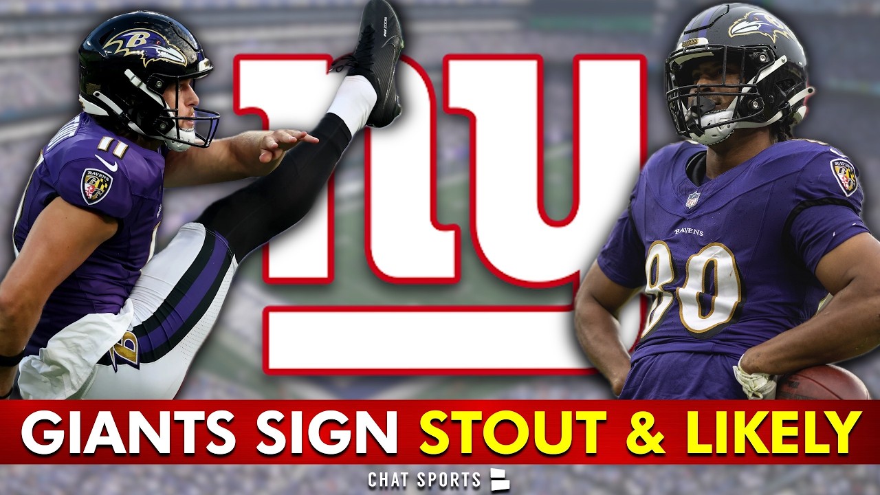 🚨 Giants Make 2 SPLASH SIGNINGS In NFL Free Agency ft. Isaiah Likely & Jordan Stout