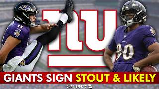 🚨 Giants Make 2 SPLASH SIGNINGS In NFL Free Agency ft. Isaiah Likely & Jordan Stout
