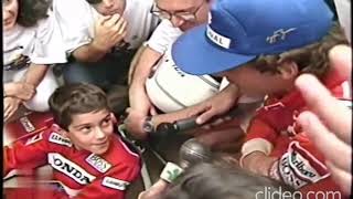 Ayrton Senna, Bruno Senna e estréia do kartódromo em Tatuí