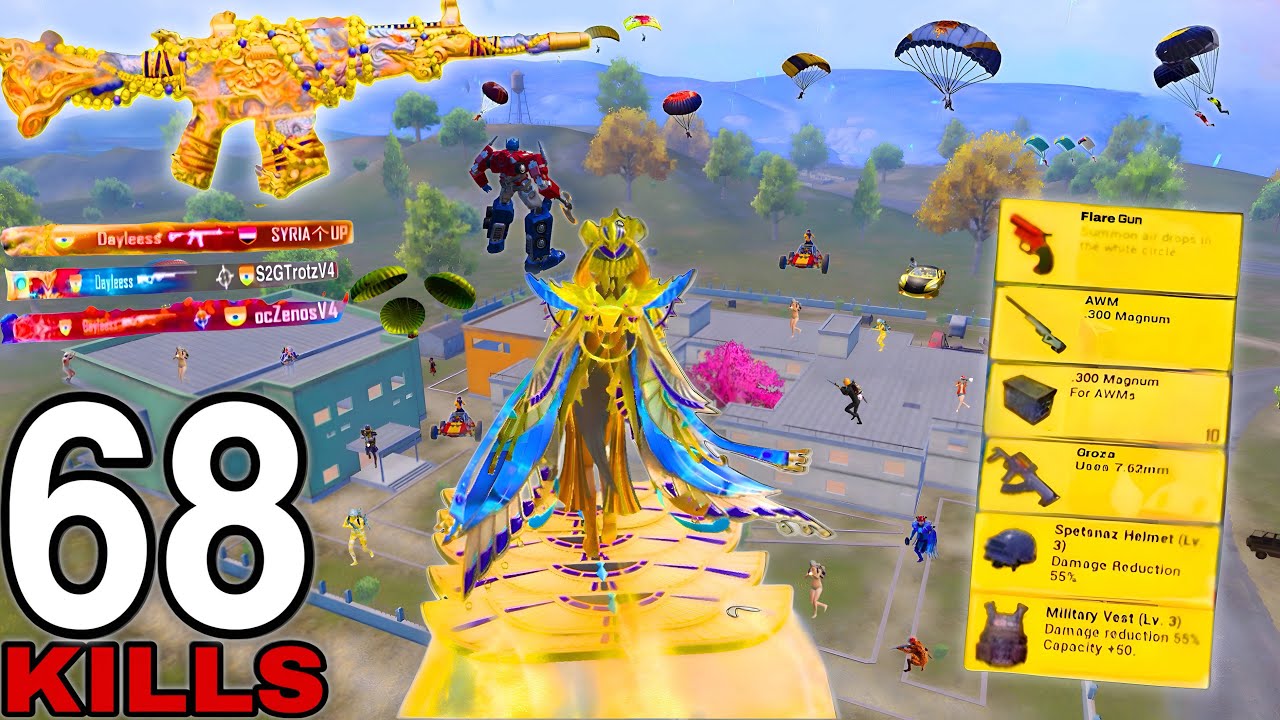68 Solo KILLS!!😱 MY NEW SEASON BEST GAMEPLAY w/ BEST X-SUIT😍 Pubg Mobile