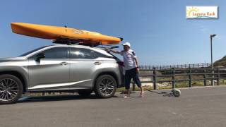 Laguna Rack Load Assist kayak rack Lexus RX