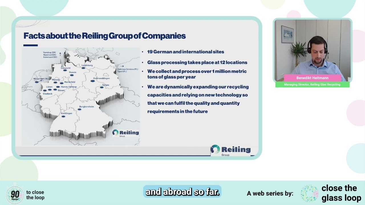 Optimizing Glass Recycling | Benedikt Heitmann, Reiling Glas Recycling