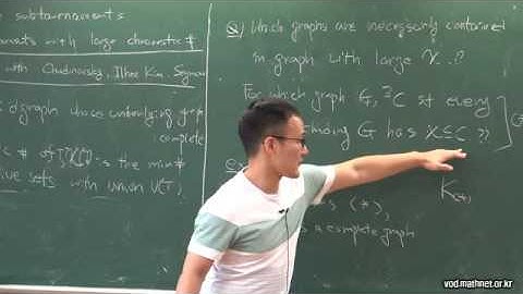 Unavoidable subtournaments in tournaments with large chromatic number/Ringi Kim/2016-09-09