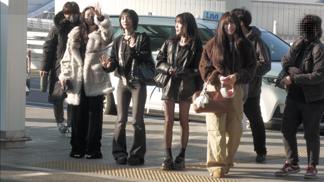 250222 #오마이걸 #OHMYGIRL #승희 #유빈 #아린 #유아 인천국제공항 출국 FANCAM