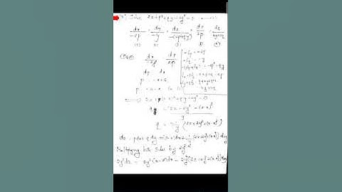 Module 1- Solution of non-linear PDE of 1st Order - Charpit