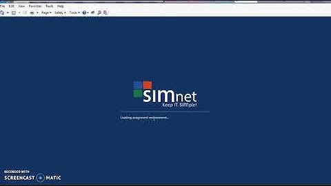 Simnet Simulation