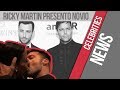 Ricky Martin presentó a su novio en sociedad  y besó a una fanática