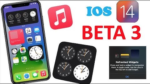 IOS 14 Beta 3 is OUT!   Clock Widget, New Music Icon and More Features and Changes!