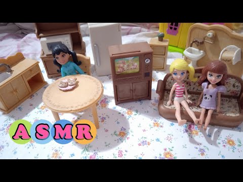 ASMR COM BRINQUEDOS| Sussurros| Asmr para relaxar #brinquedosantigos#cute#polly