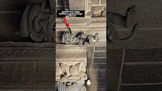 The Statue That Holds The Shiva Temple On Its Back  Thiruvanmiyur Mysterious Temple Sculpture