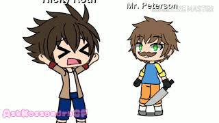 Hes threatening me! {Gacha life}