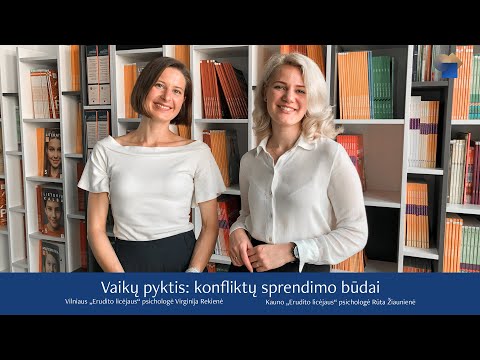 Video: Konfliktų Tarp Vaikų Sprendimo Būdai