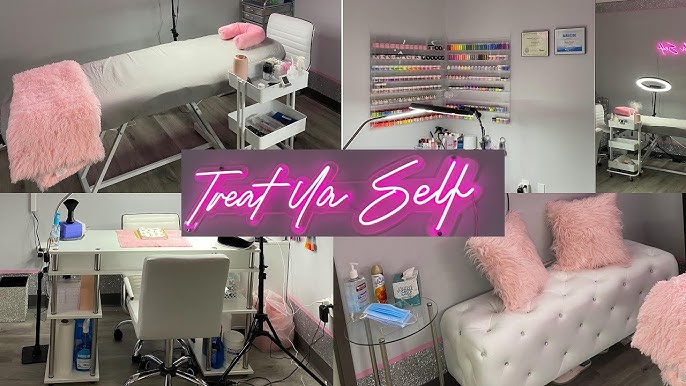 Life of a nail tech  nail tech Q&A + affordable organization ideas + new nail  room decor & more!! 