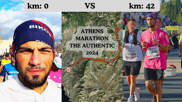 Έτρεξα σε μαραθώνιο για πρώτη φορά (Athens Marathon the Authentic 2024)